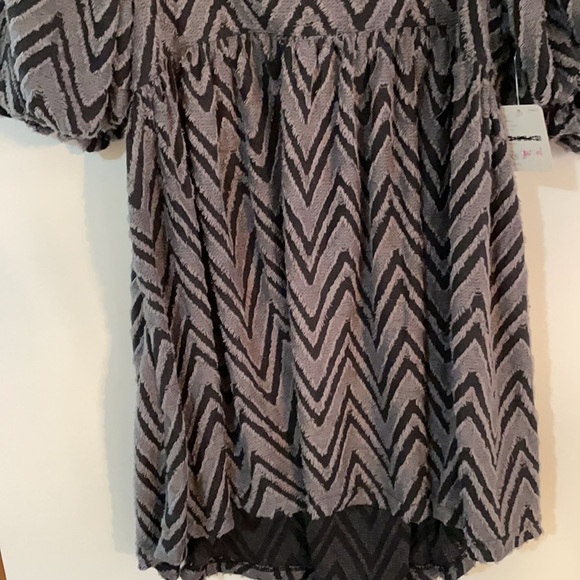 Free People Wavy Baby Gray Size X Small Tunic Dress - Picture 6 of 11